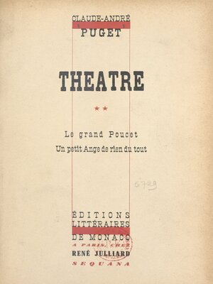 cover image of Théâtre (2)